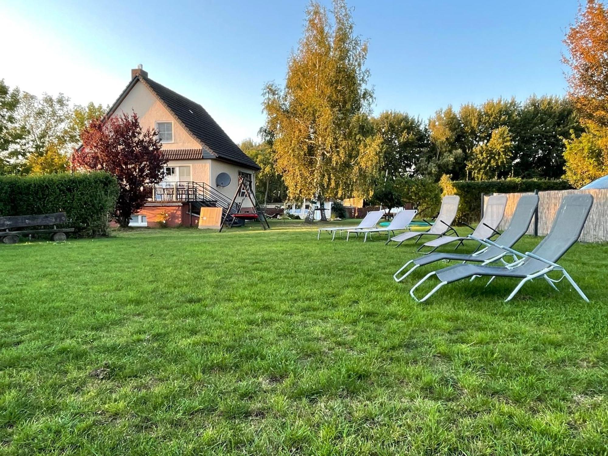 Ruegenferienhaus - Schaprode Hafen Екстер'єр фото