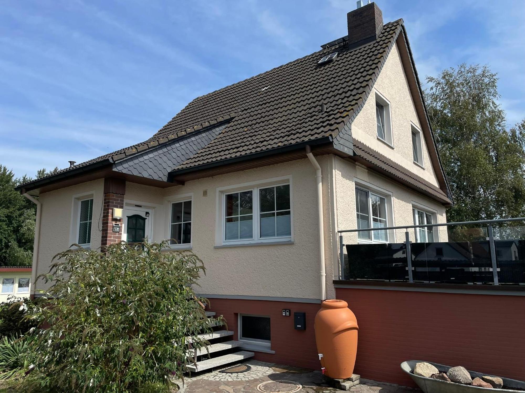 Ruegenferienhaus - Schaprode Hafen Екстер'єр фото